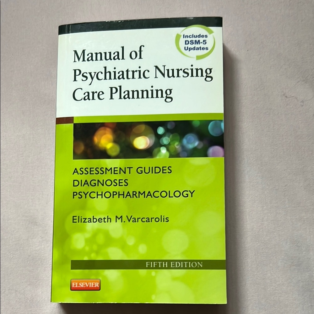Manual of Psychiatric Nursing Care Planning